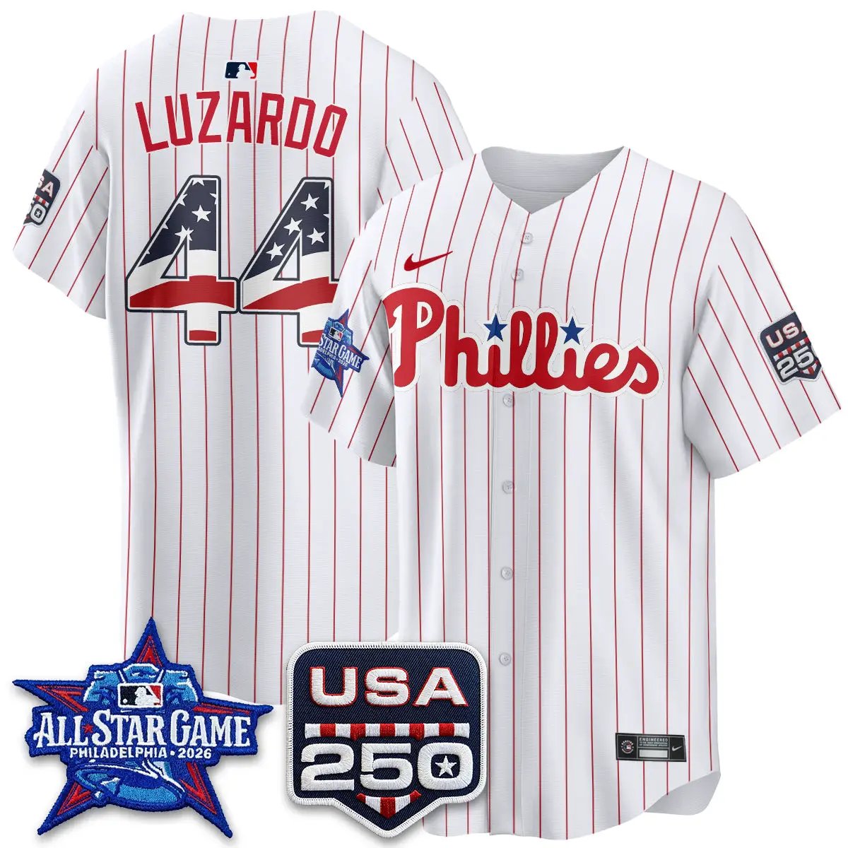 PHI 2026 All Star Edition Vapor Jersey - Stitched by Philadelphia Phillies