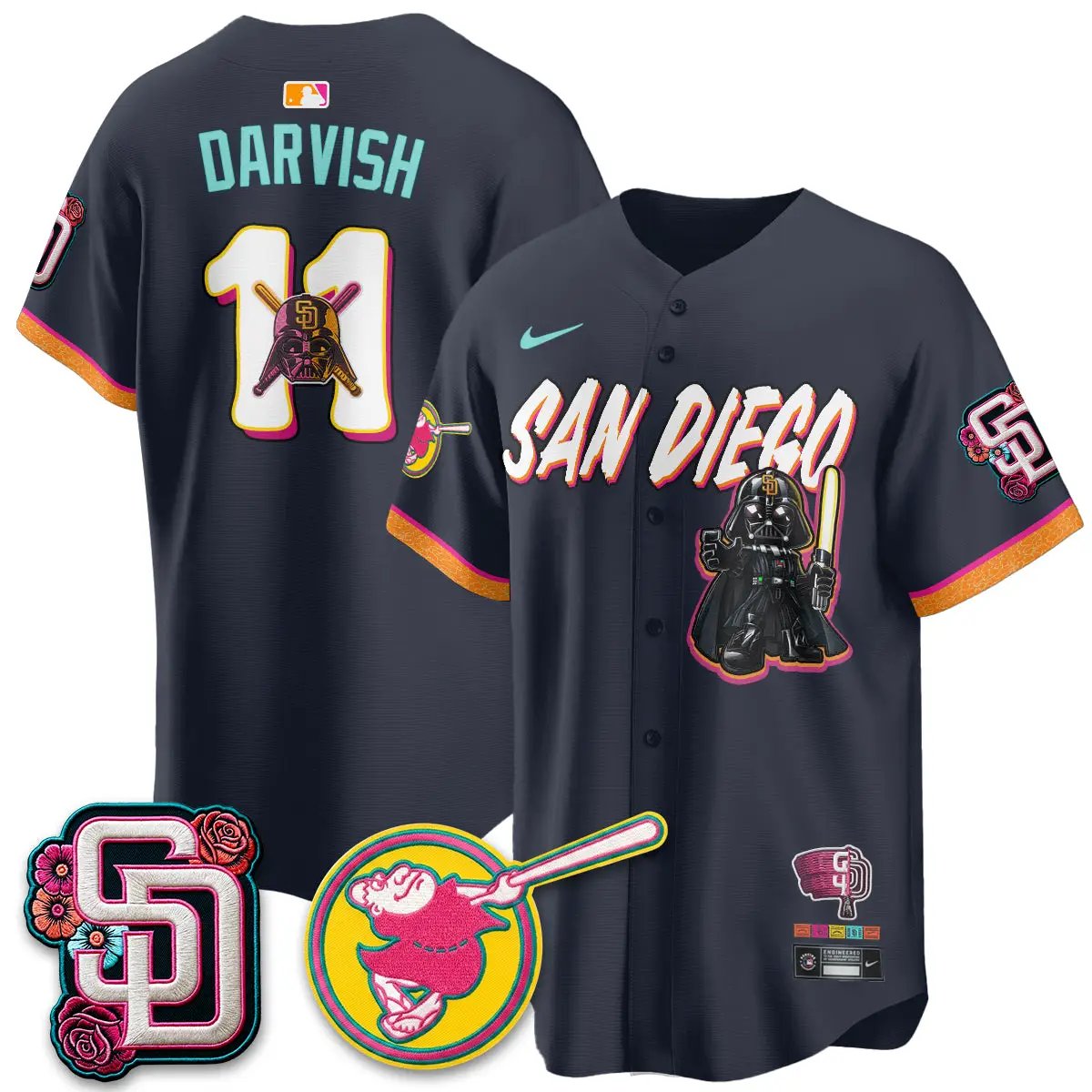 San Diego Padres x SW 2026 Vapor Limited Jersey - Stitched by San Diego Padres