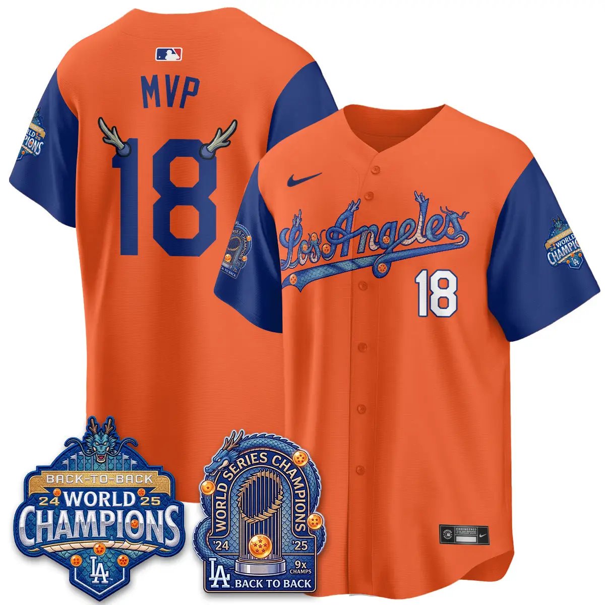 LAD x DB Night 2026 Vapor Jersey - Stitched by Los Angeles Dodgers