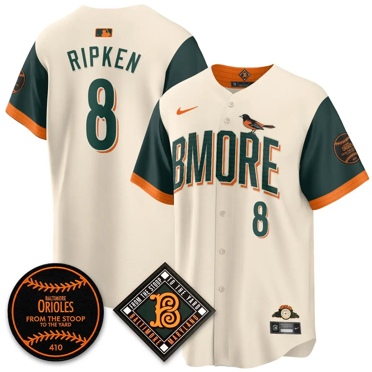BAL 2026 City Connect Vapor Jersey - All Stitched by Baltimore Orioles