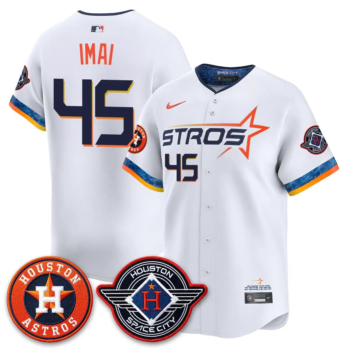 HOU 2026 Space City Vapor Limited Jersey - All Stitched by Houston Astros