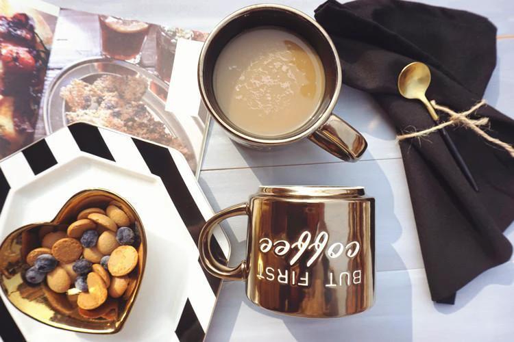 Metallic Glaze Mug by Bowlift