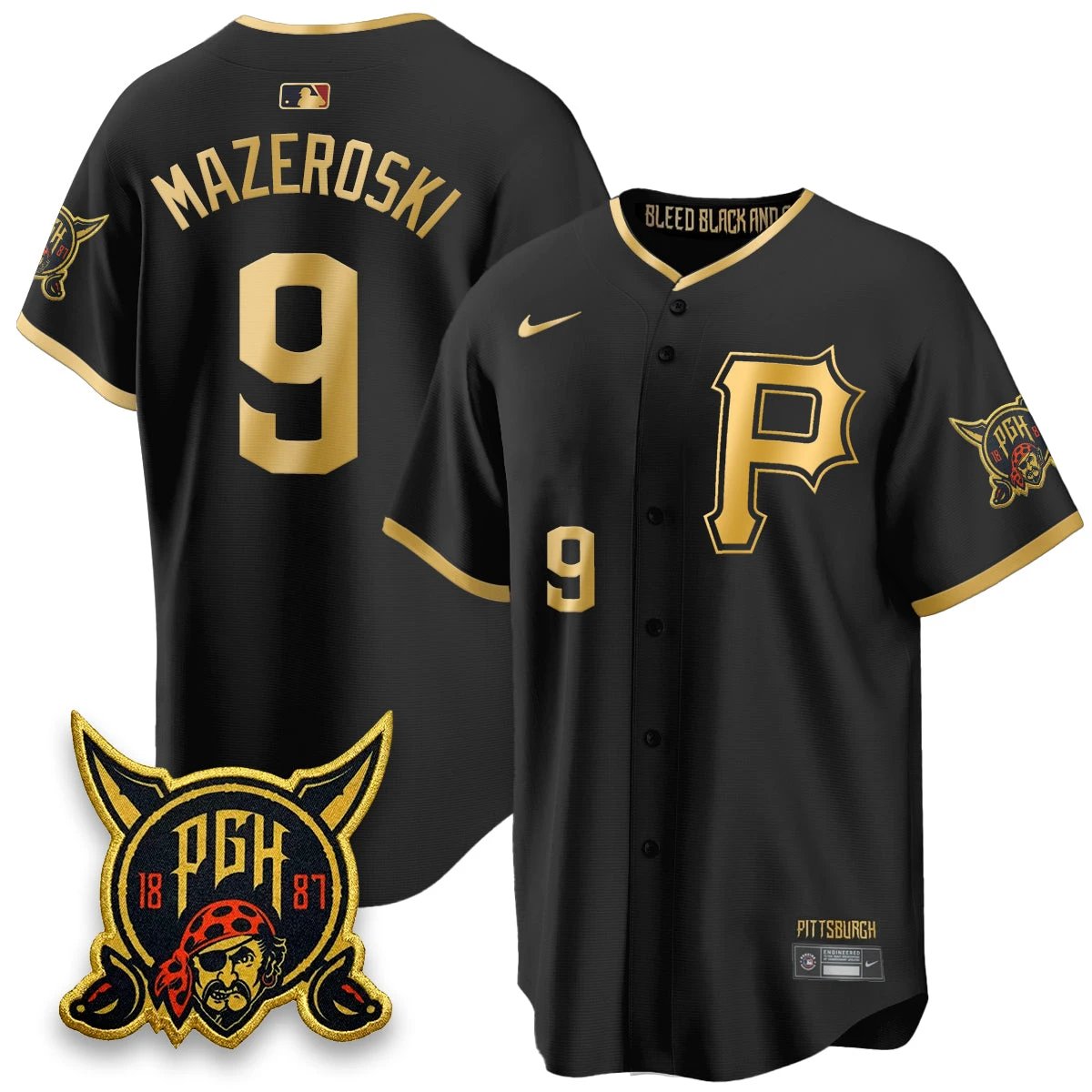 PIT 2026 City Connect Vapor Limited Jersey - All Stitched by Pittsburgh Pirates