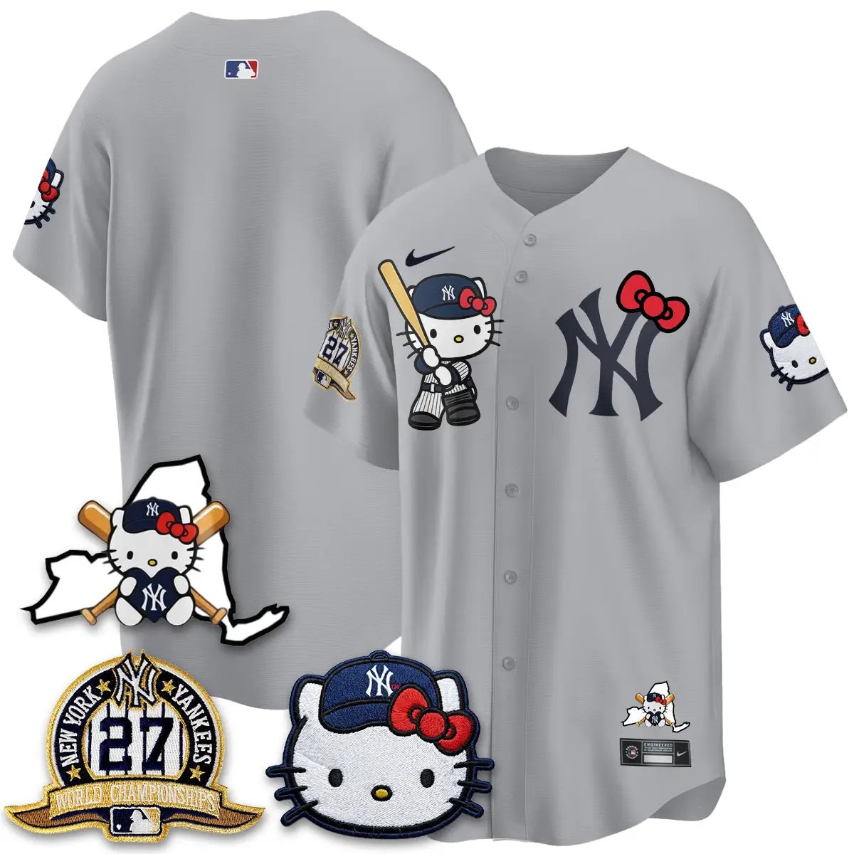 NYY Meow KT 2026 Vapor Limited Jersey - All Stitched by New York Yankees