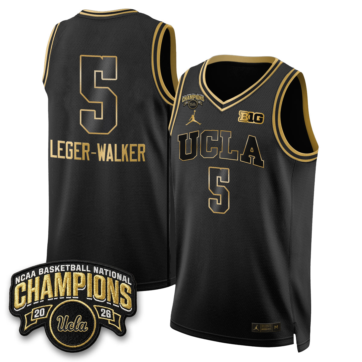 UCLA Women's Basketball Champion 2026 Limited Jersey - All Stitched by UCLA