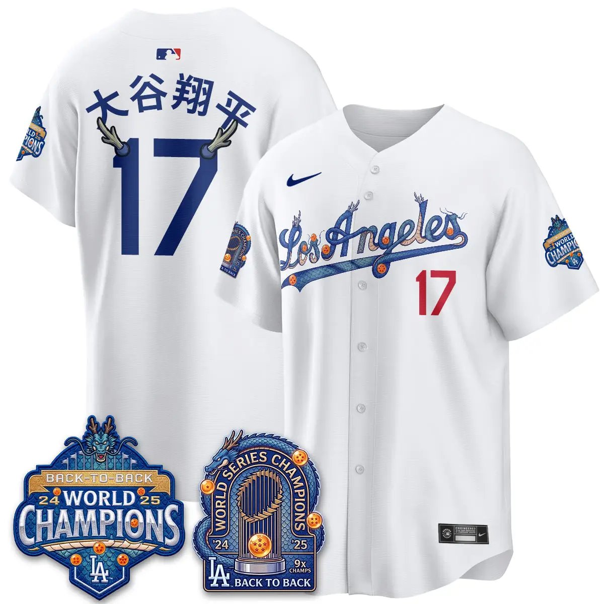 LAD x DB Night 2026 Vapor Jersey - Stitched by Los Angeles Dodgers