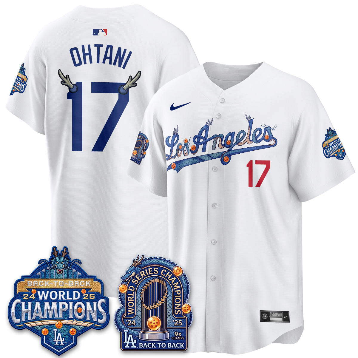LAD x DB Night 2026 Vapor Jersey - Stitched by Los Angeles Dodgers