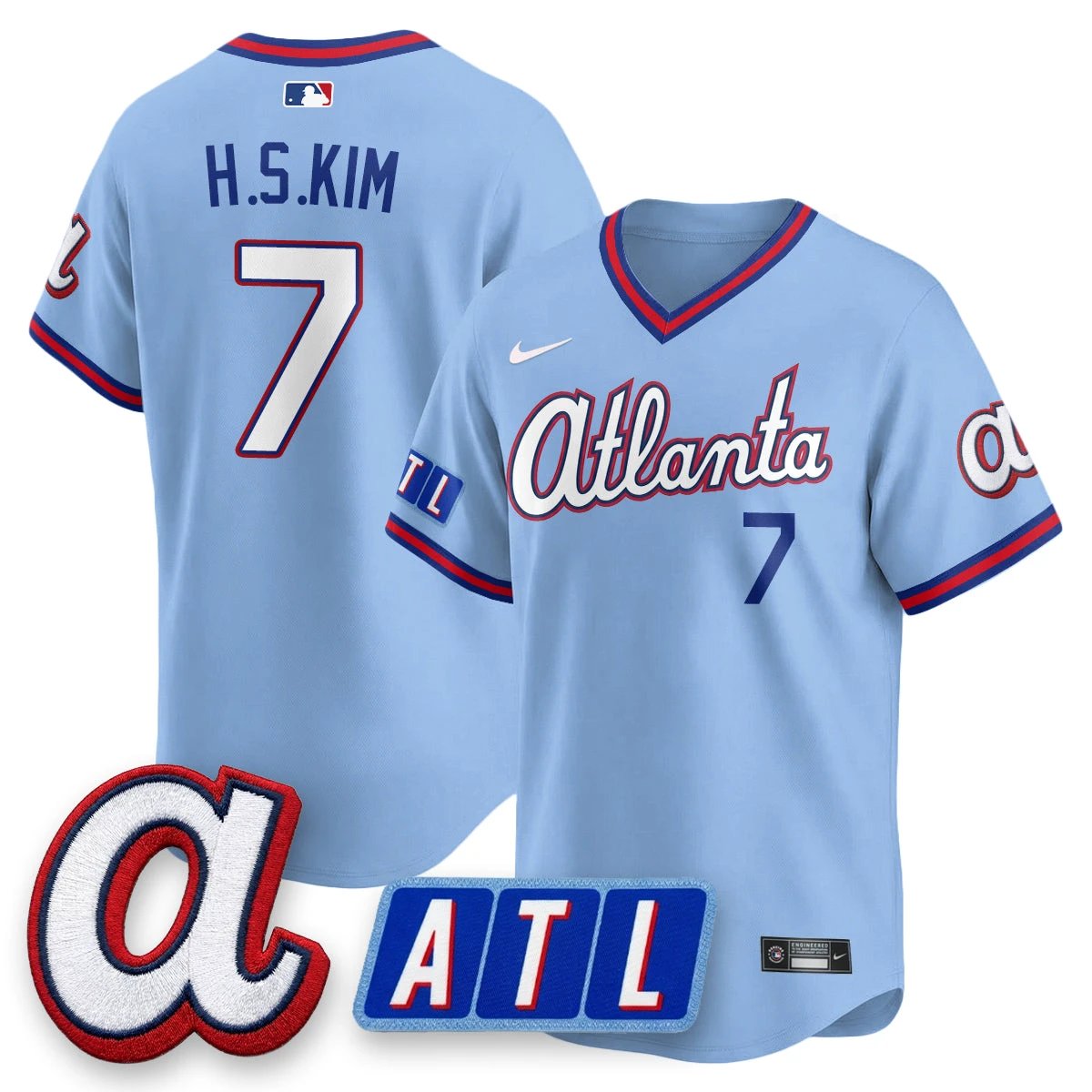 ATL 2026 New Era City Connect Vapor Limited Jersey - All Stitched by Atlanta Braves