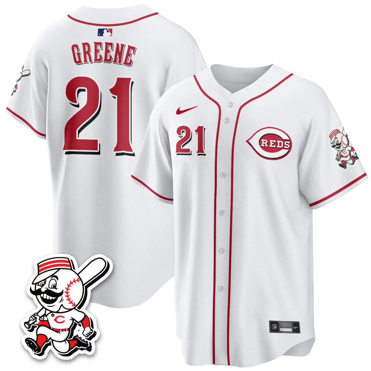 Cincinnati Reds 2026 City Connect Limited Vapor Jersey - All Stitched by Cincinnati Reds