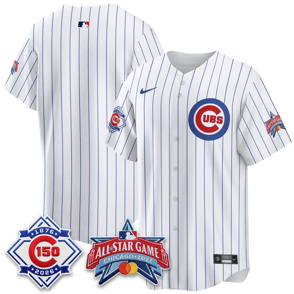CHC 2027 All Star Game Vapor Limited Jersey - Stitched by Chicago Cubs