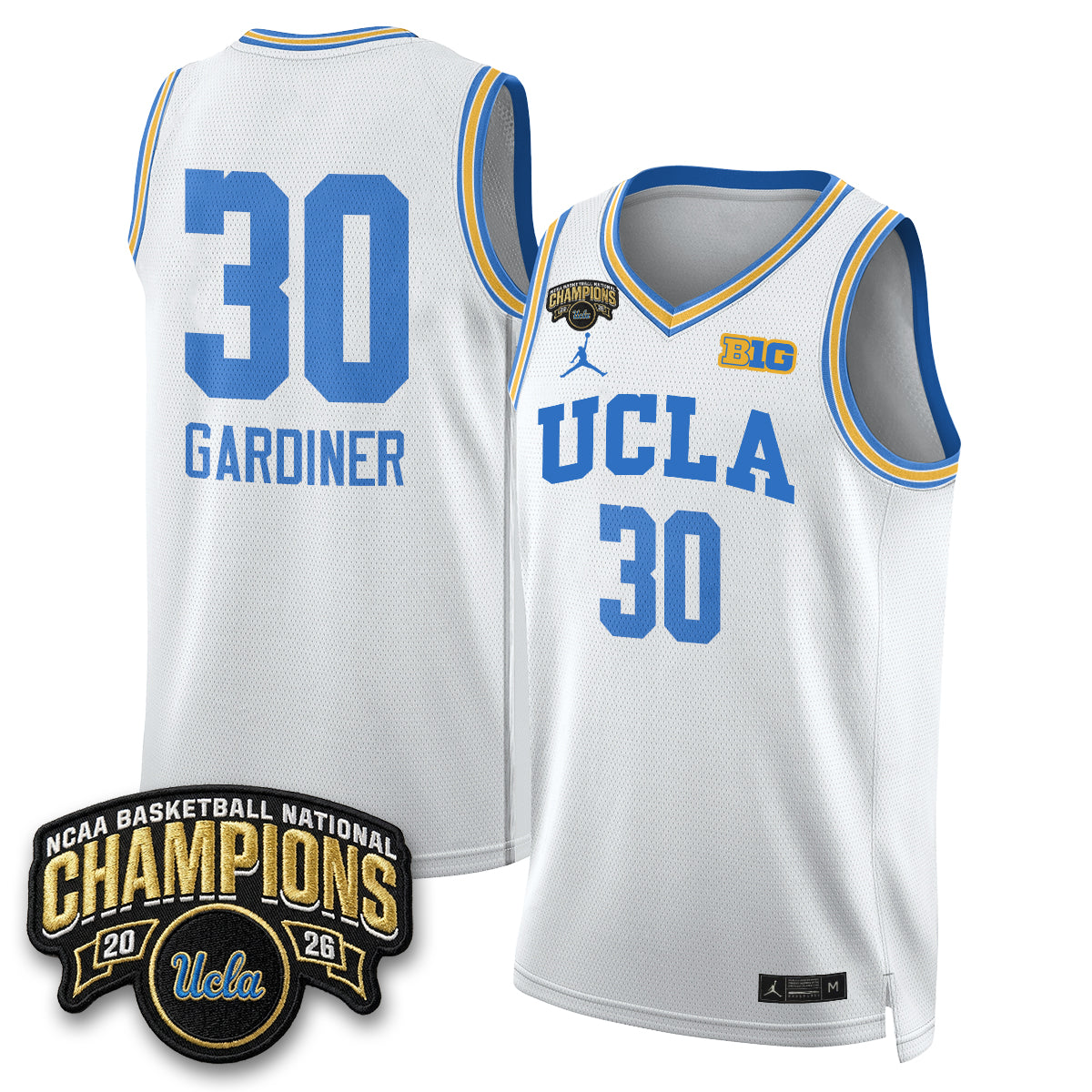UCLA Women's Basketball Champion 2026 Limited Jersey - All Stitched by UCLA