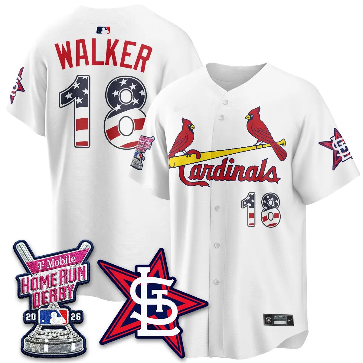 The Lou 2026 Power Derby Champion Jersey - Stitched by St. Louis Cardinals