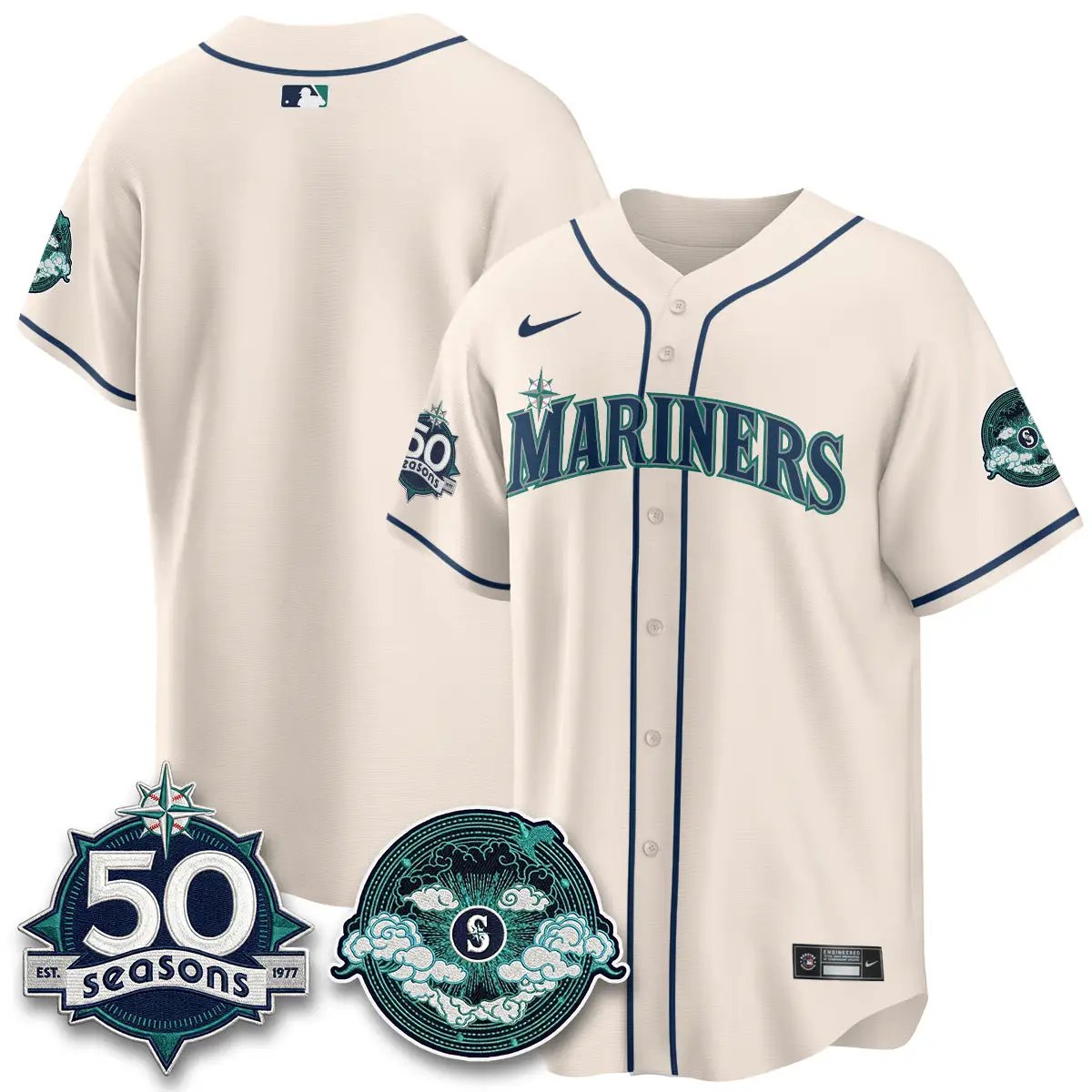 SEA x FW Night Limited Jersey - All Stitched by Seattle Mariners