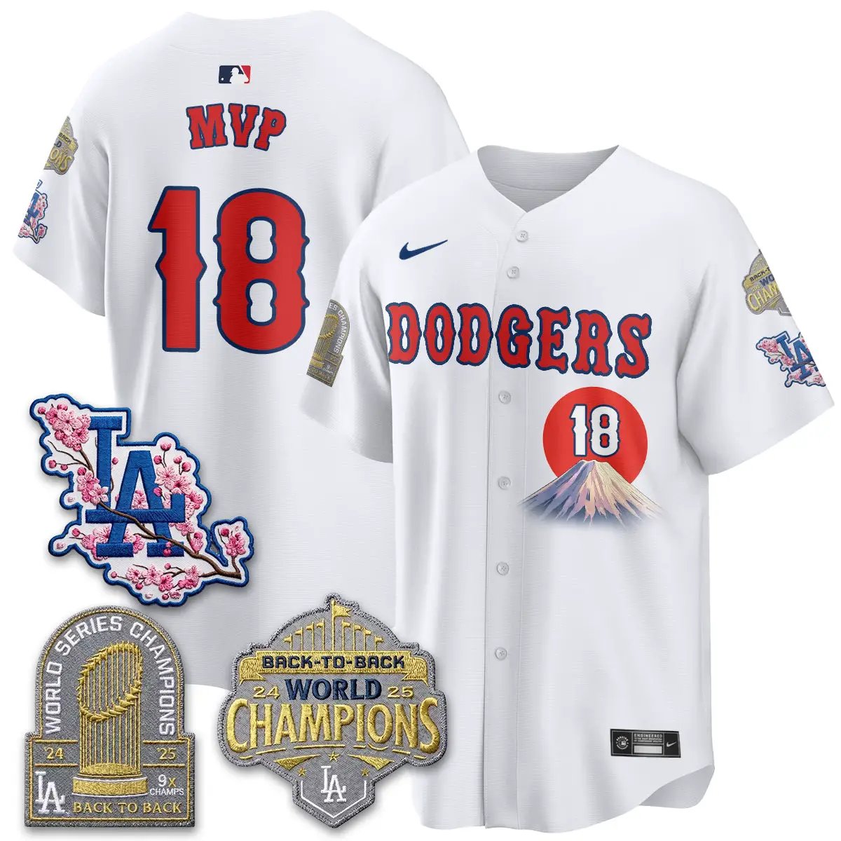 Los Angeles Dodgers Japanese Heritage Night 2026 Jersey - All Stitched V2 by Los Angeles Dodgers