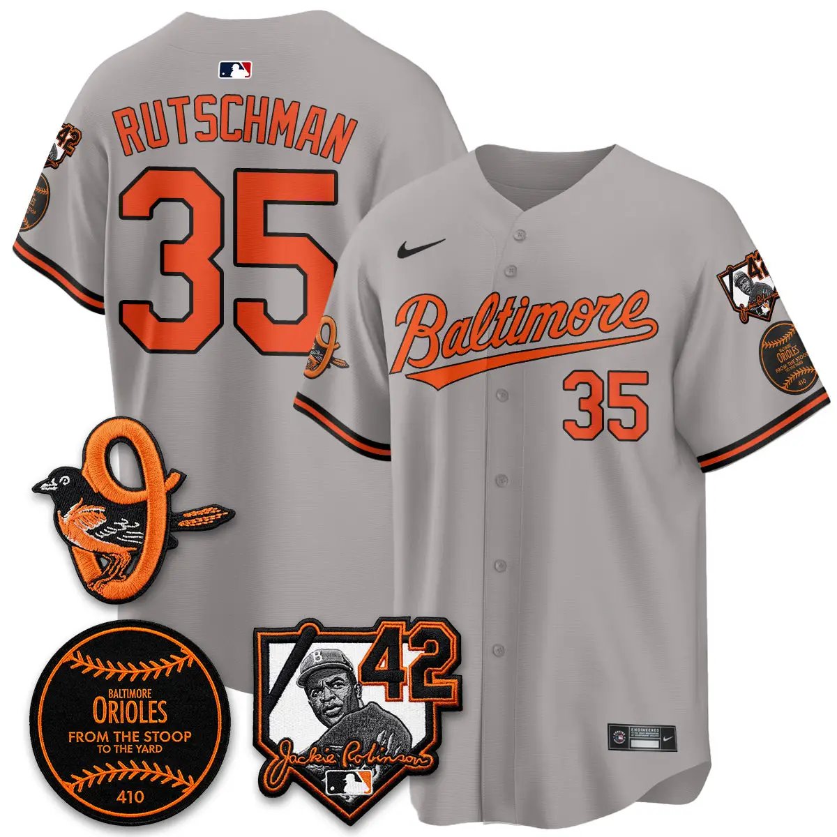 Baltimore Orioles 2026 Jackie Robinson Day Vapor Limited Jersey - All Stitched by Baltimore Orioles