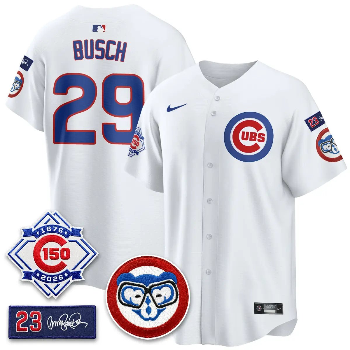 CHC 150th Anniversary Holy Cow Vapor Premier Limited Jersey - All Stitched by Chicago Cubs