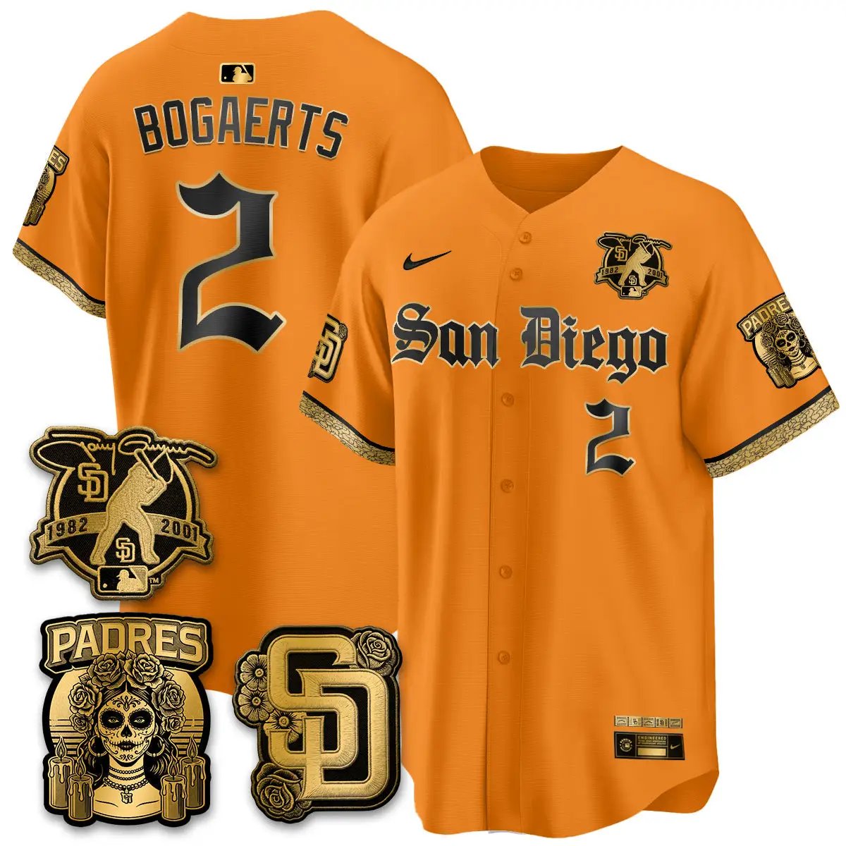 SD 2026 City Connect x Tony Gwynn Patch Vapor Premier Limited Jersey - All Stitched - V2 by San Diego Padres