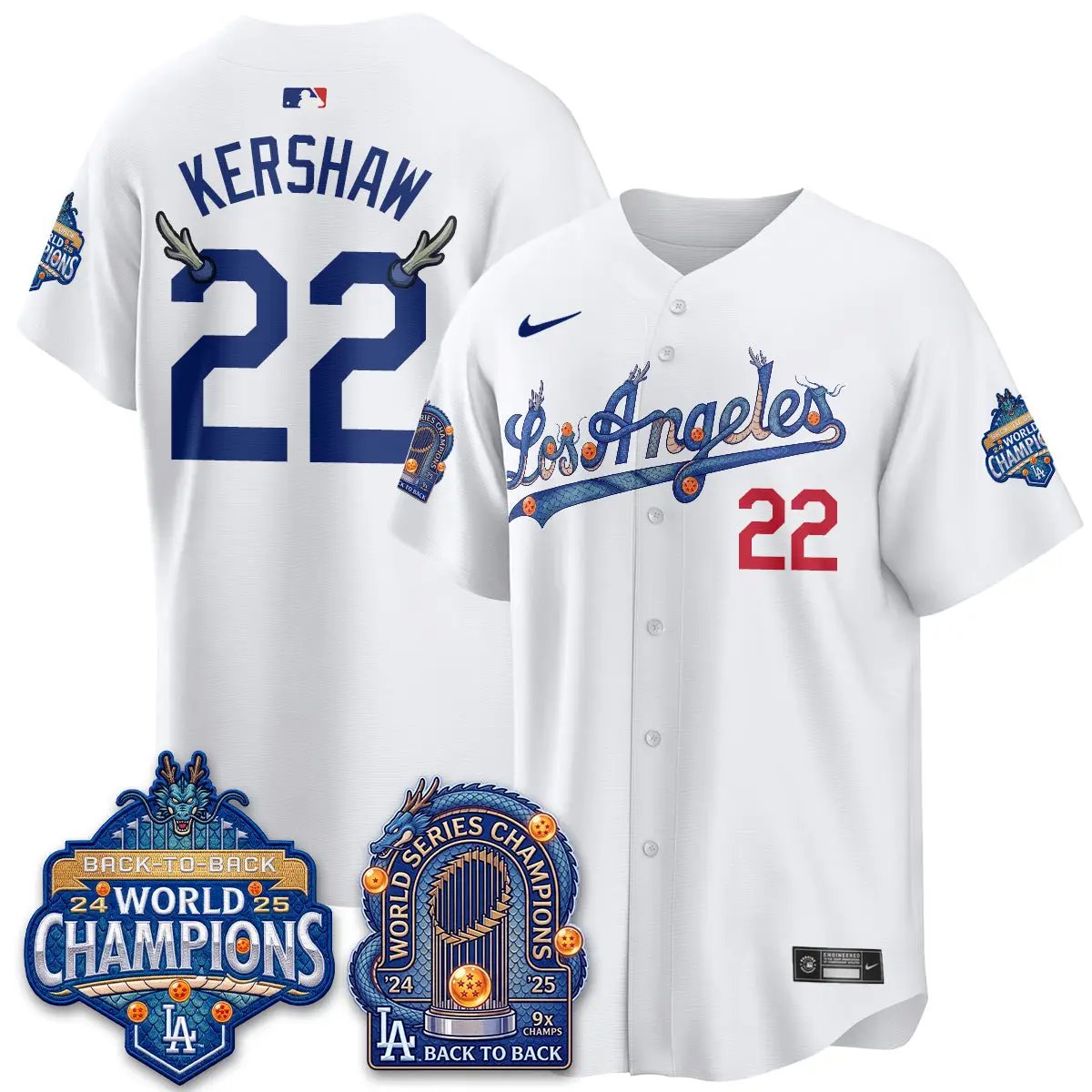LAD x DB Night 2026 Vapor Jersey - Stitched by Los Angeles Dodgers