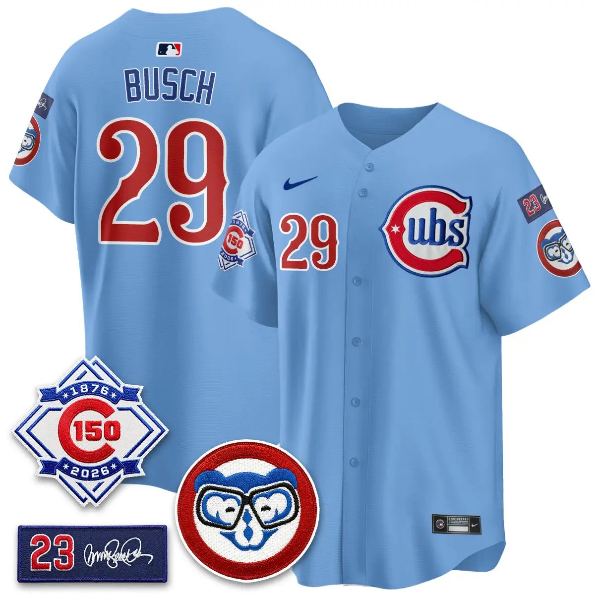 CHC 150th Anniversary Holy Cow Vapor Premier Limited Jersey - All Stitched by Chicago Cubs