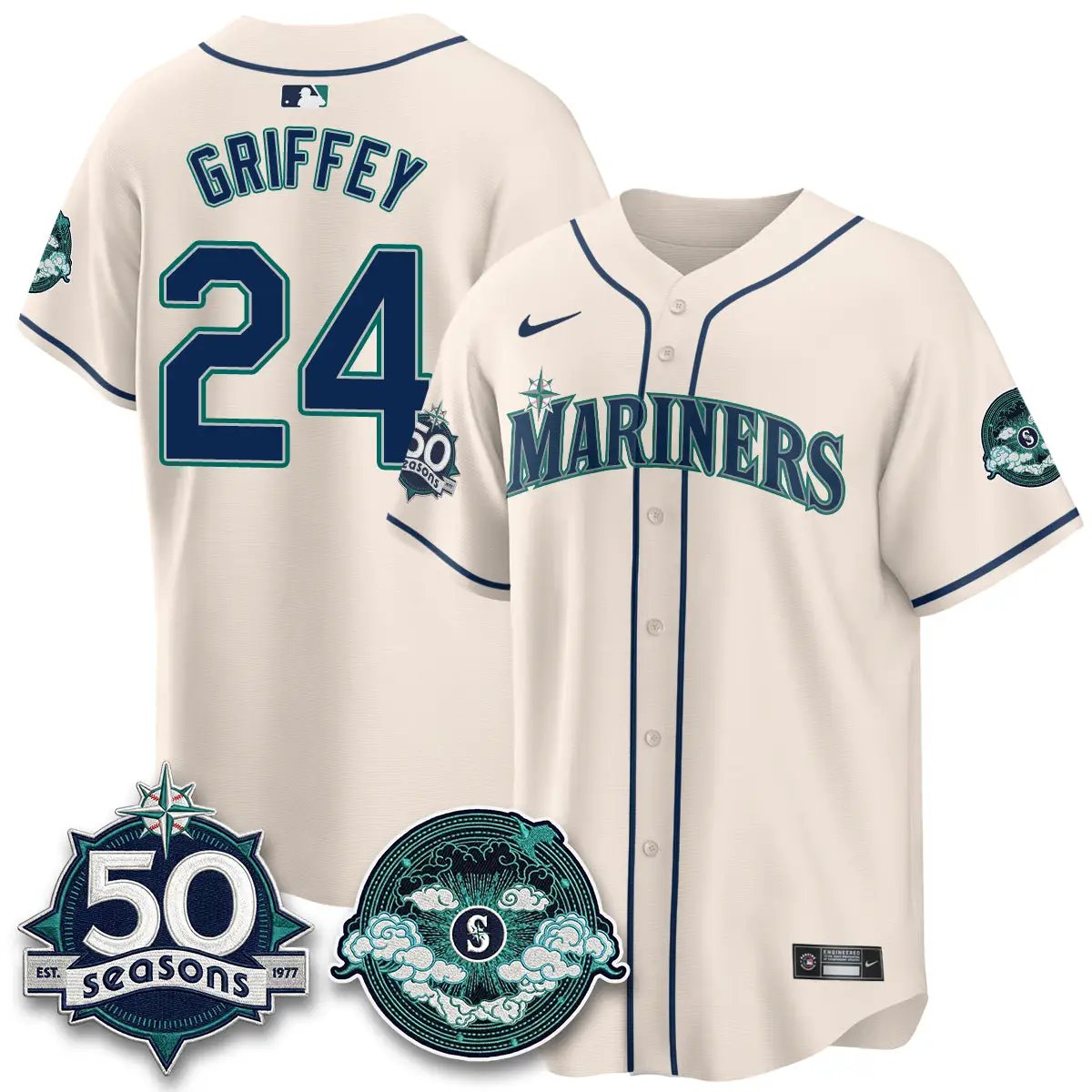 SEA x FW Night Limited Jersey - All Stitched by Seattle Mariners