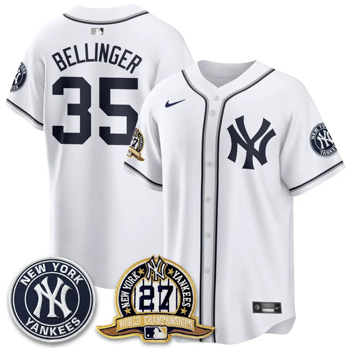 New York Yankees 2026 Black Out Style Vapor Limited Jersey - All Stitched by New York Yankees
