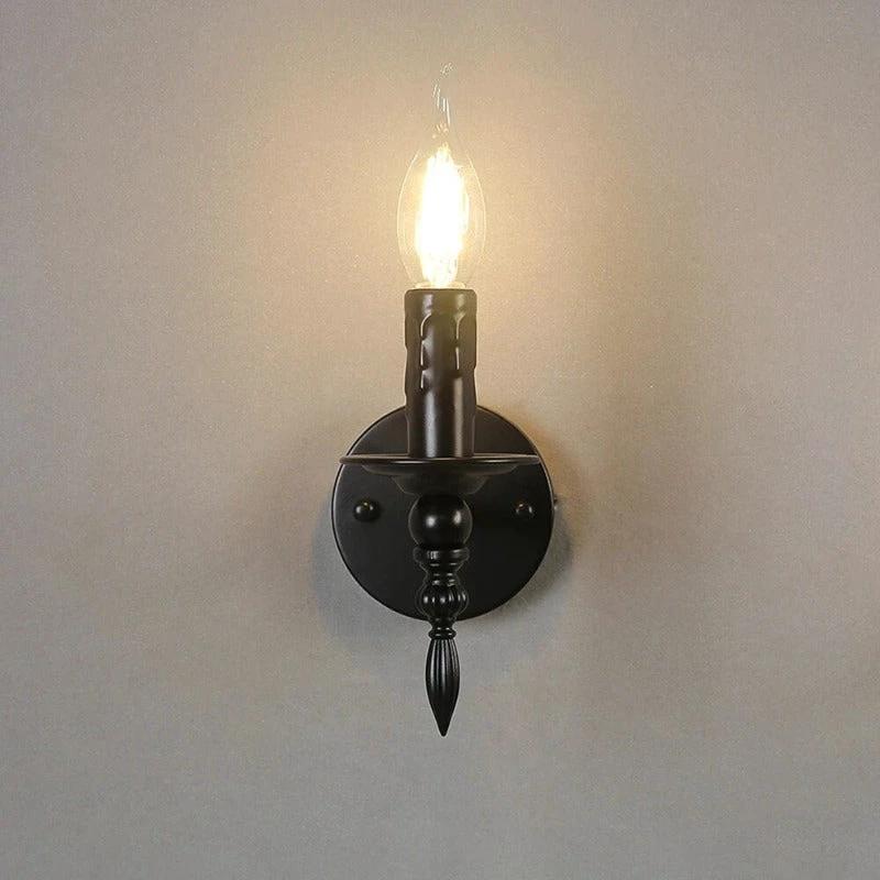 Elegant black wall light Bowlift by Bowlift