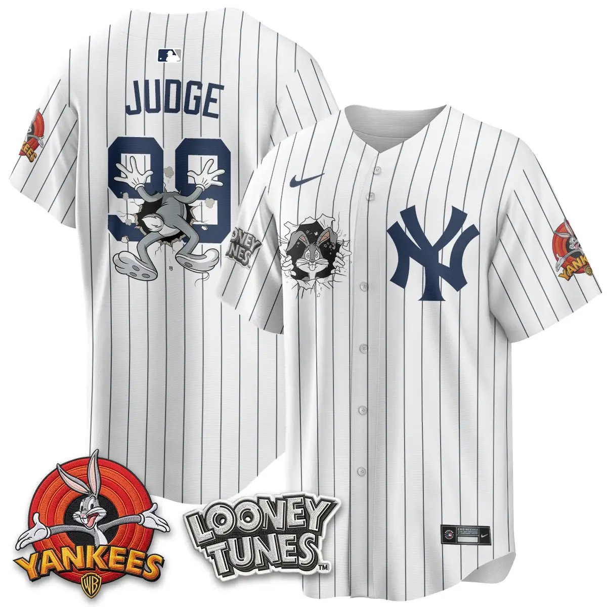 NYY x Bunny Vapor Limited Jersey V3- Printed by New York Yankees