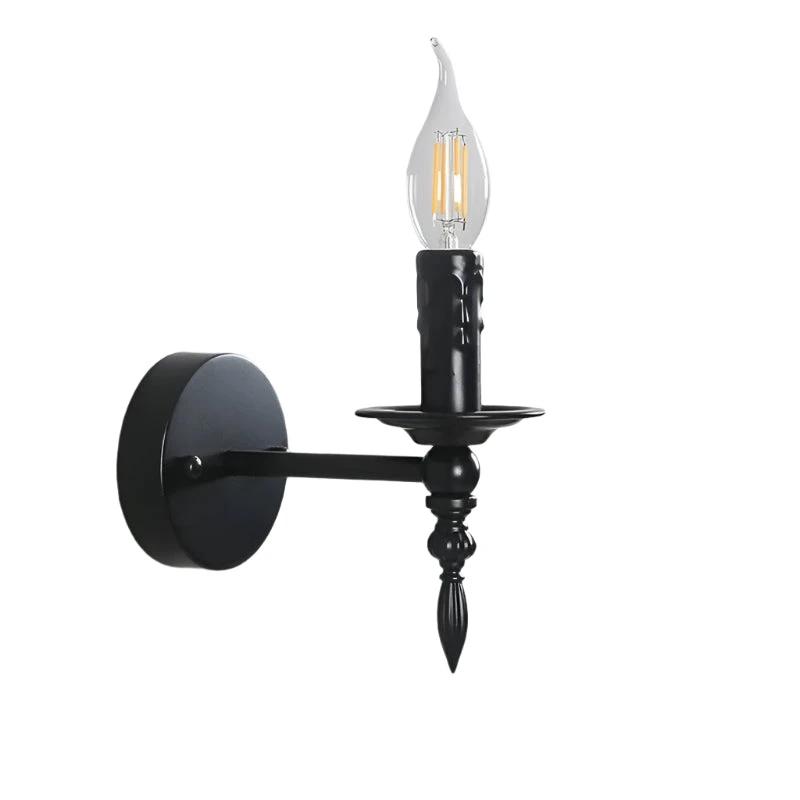 Elegant black wall light Bowlift by Bowlift