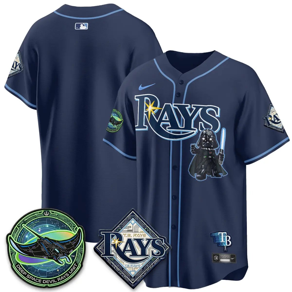 TB x SW Vapor Limited Jersey - Stitched by Tampa Bay Rays