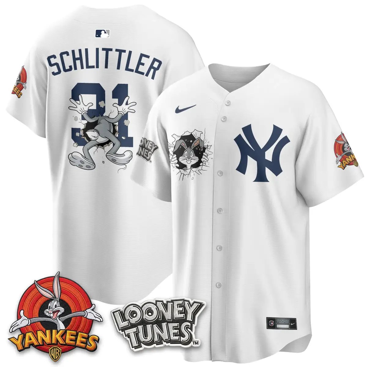 NYY x Bunny Vapor Limited Jersey V3- Printed by New York Yankees