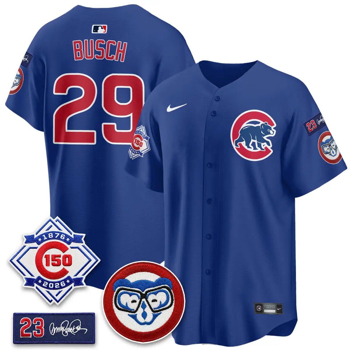 CHC 150th Anniversary Holy Cow Vapor Premier Limited Jersey - All Stitched by Chicago Cubs