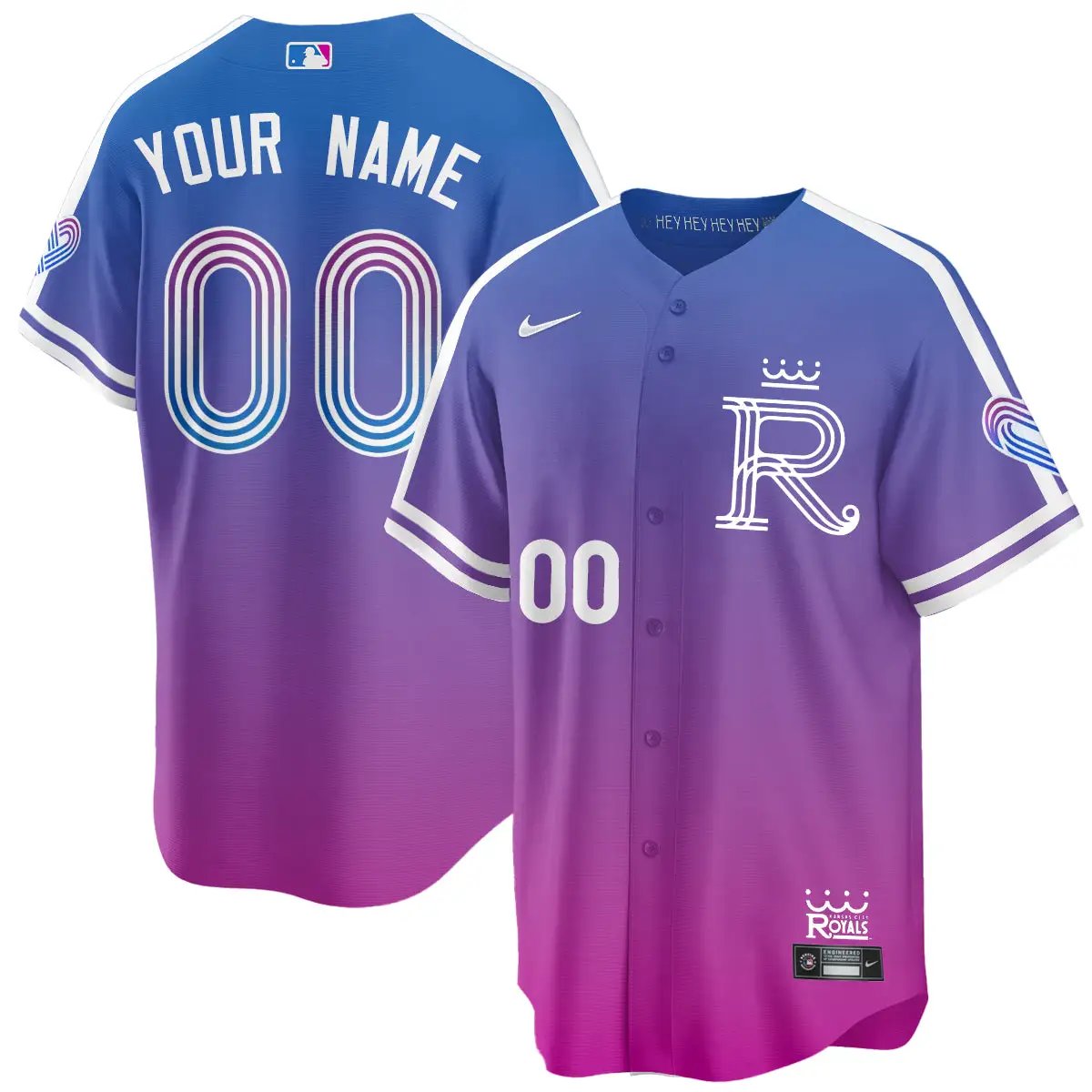 KC 2026 New City Connect Vapor Limited Custom Jersey - All Stitched by Kansas City Royals