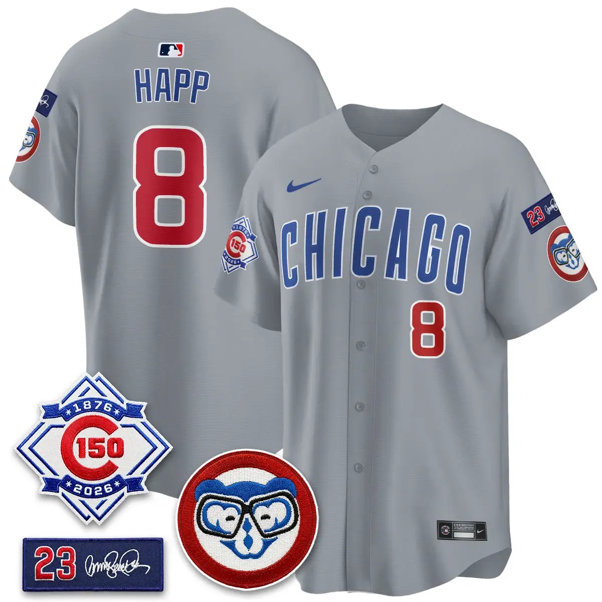 CHC 150th Anniversary Holy Cow Vapor Premier Limited Jersey - All Stitched by Chicago Cubs