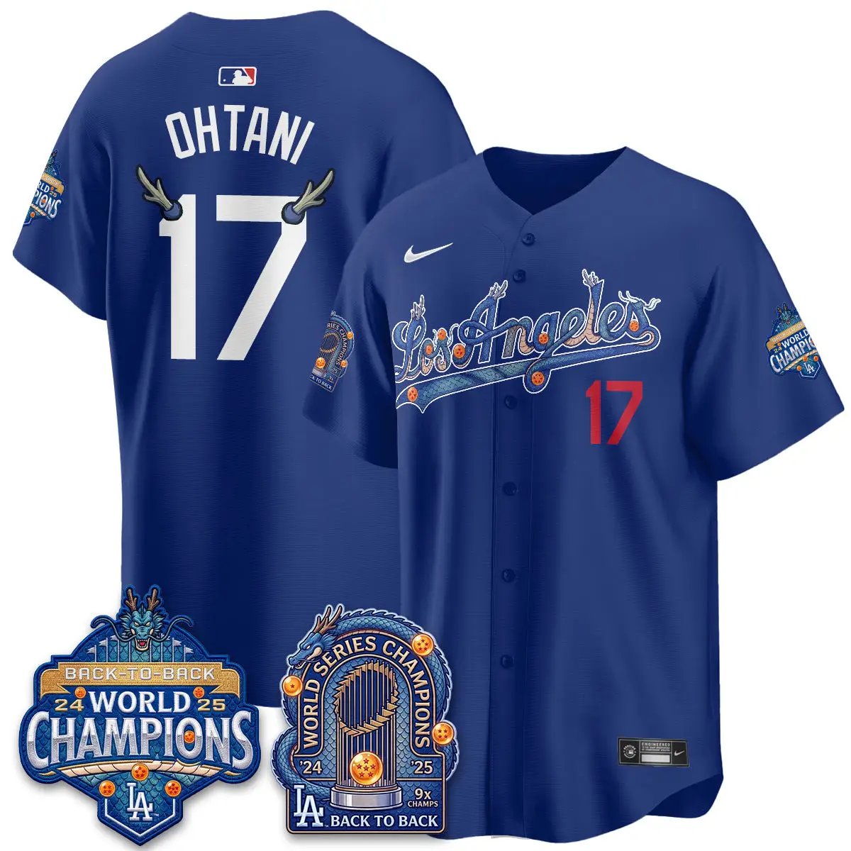 LAD x DB Night 2026 Vapor Jersey - Stitched by Los Angeles Dodgers