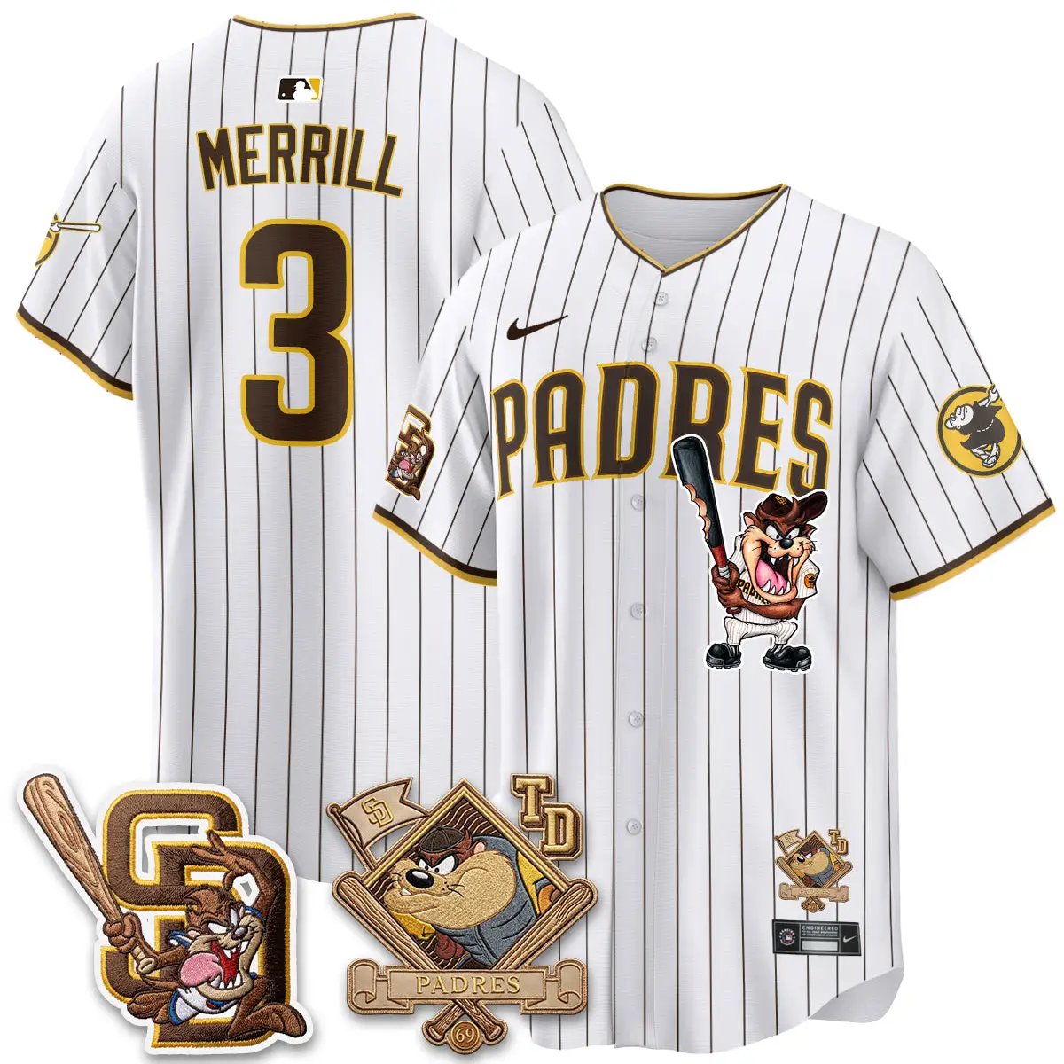 SD x Cat 2026 Vapor Limited Jersey - Stitched by San Diego Padres