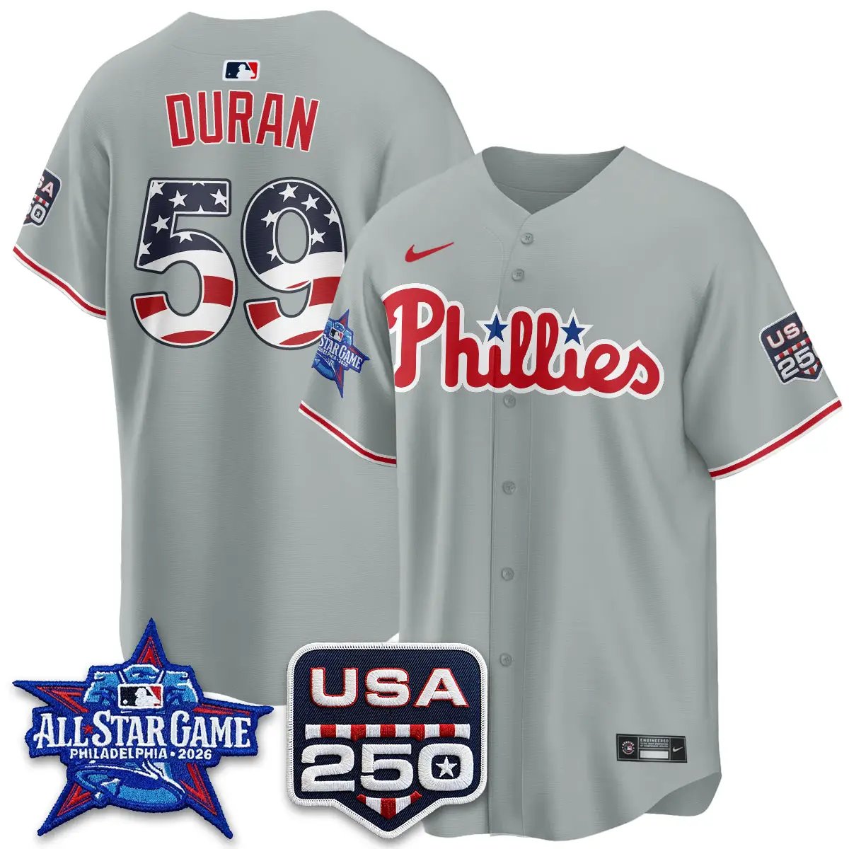 PHI 2026 All Star Edition Vapor Jersey - Stitched by Philadelphia Phillies
