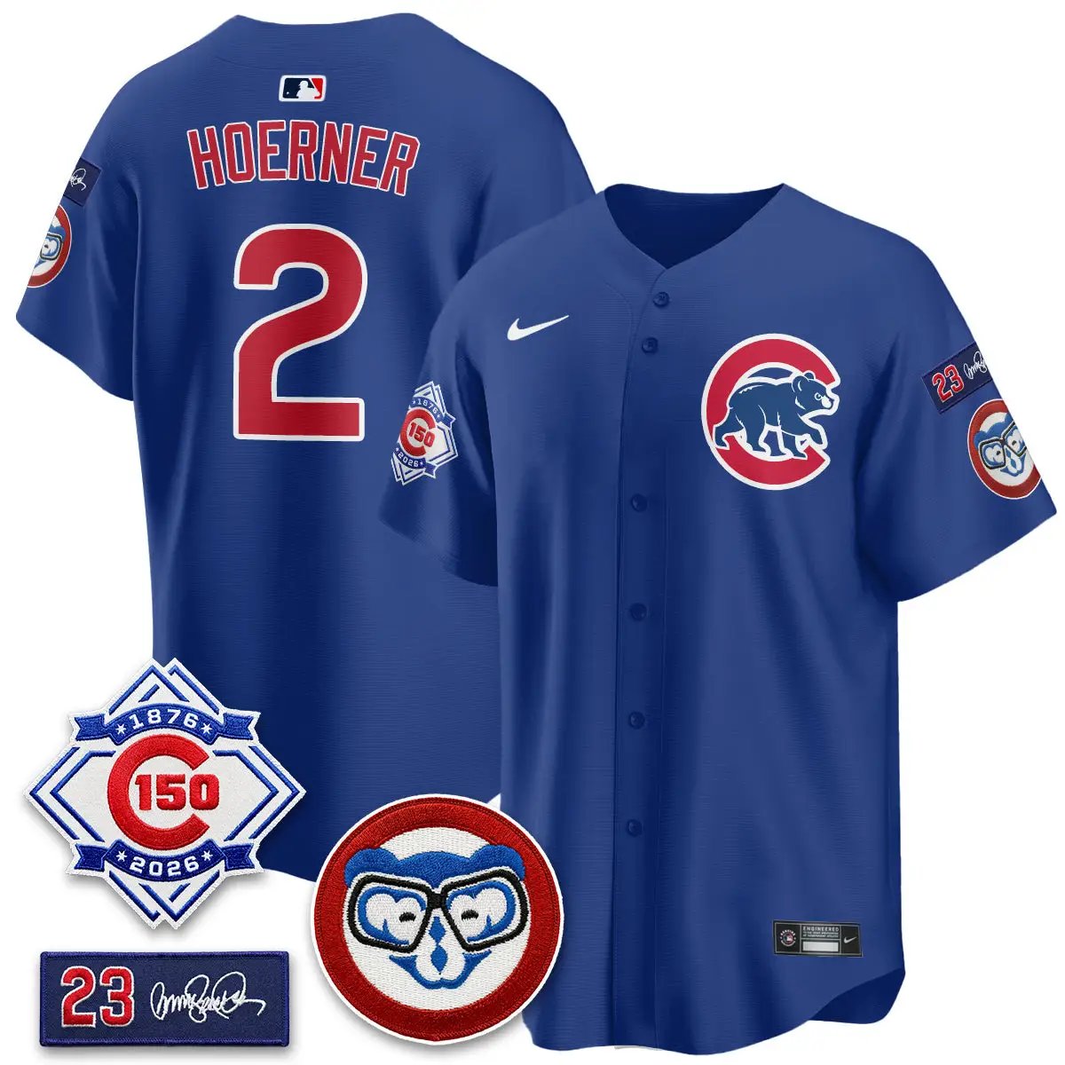CHC 150th Anniversary Holy Cow Vapor Premier Limited Jersey - All Stitched by Chicago Cubs