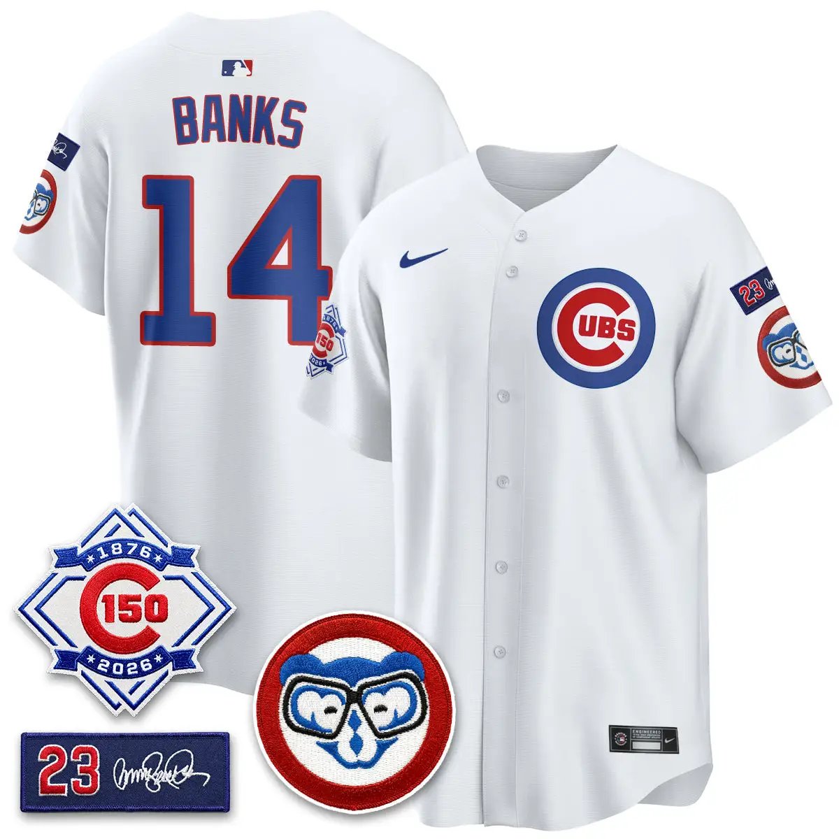 CHC 150th Anniversary Holy Cow Vapor Premier Limited Jersey - All Stitched by Chicago Cubs