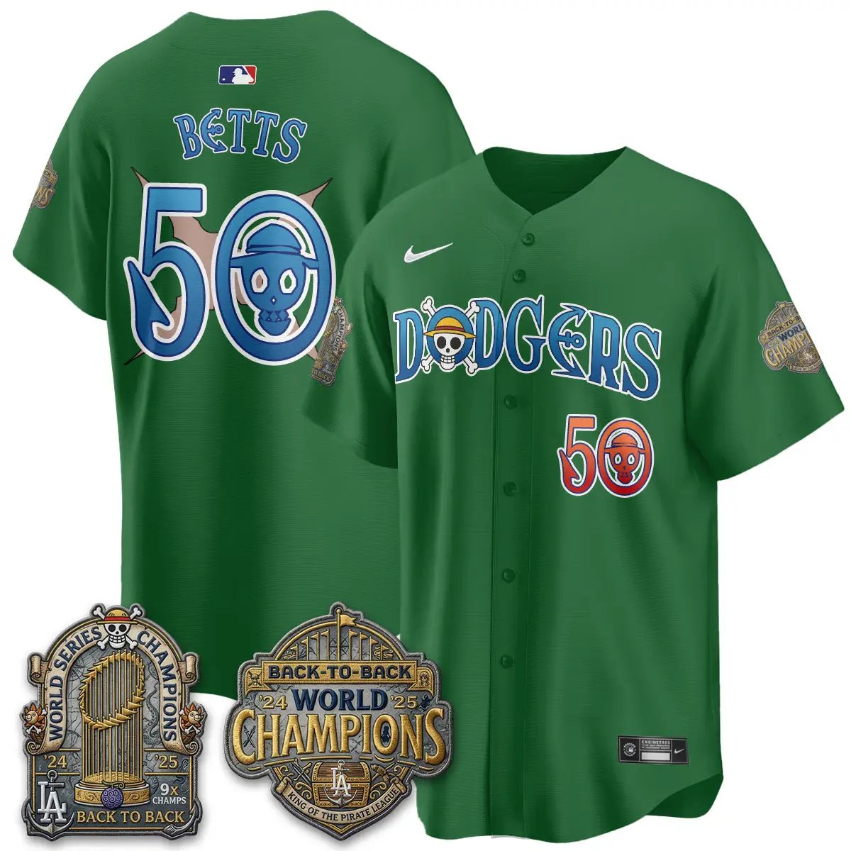 LAD Japanese Cartoon Vapor Limited Jersey - Stitched by Los Angeles Dodgers