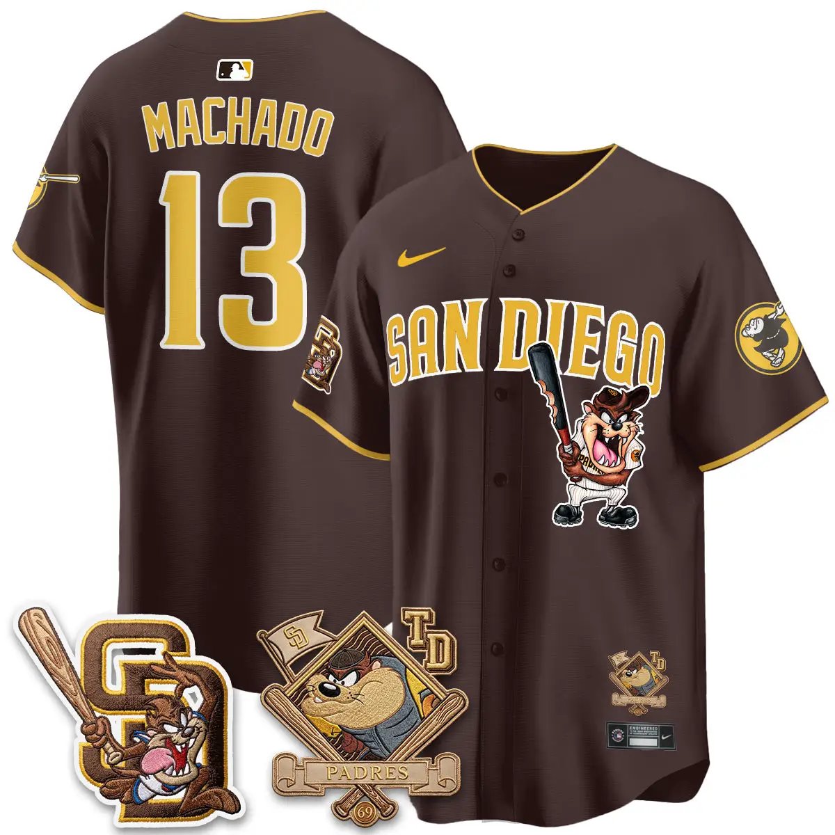 SD x Cat 2026 Vapor Limited Jersey - Stitched by San Diego Padres