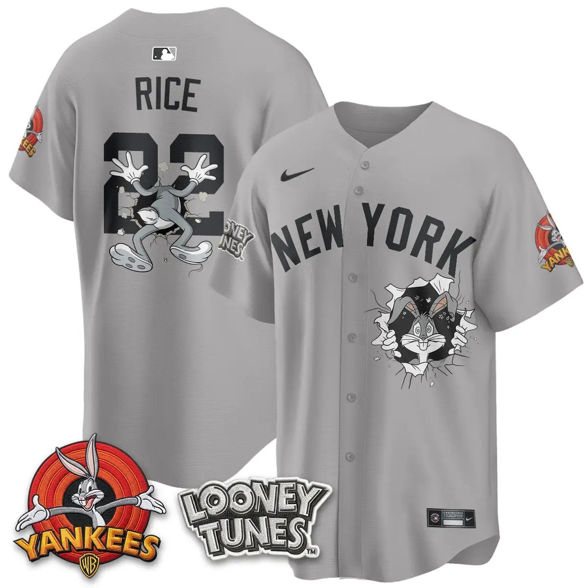 NYY x Bunny Vapor Limited Jersey V3- Printed by New York Yankees