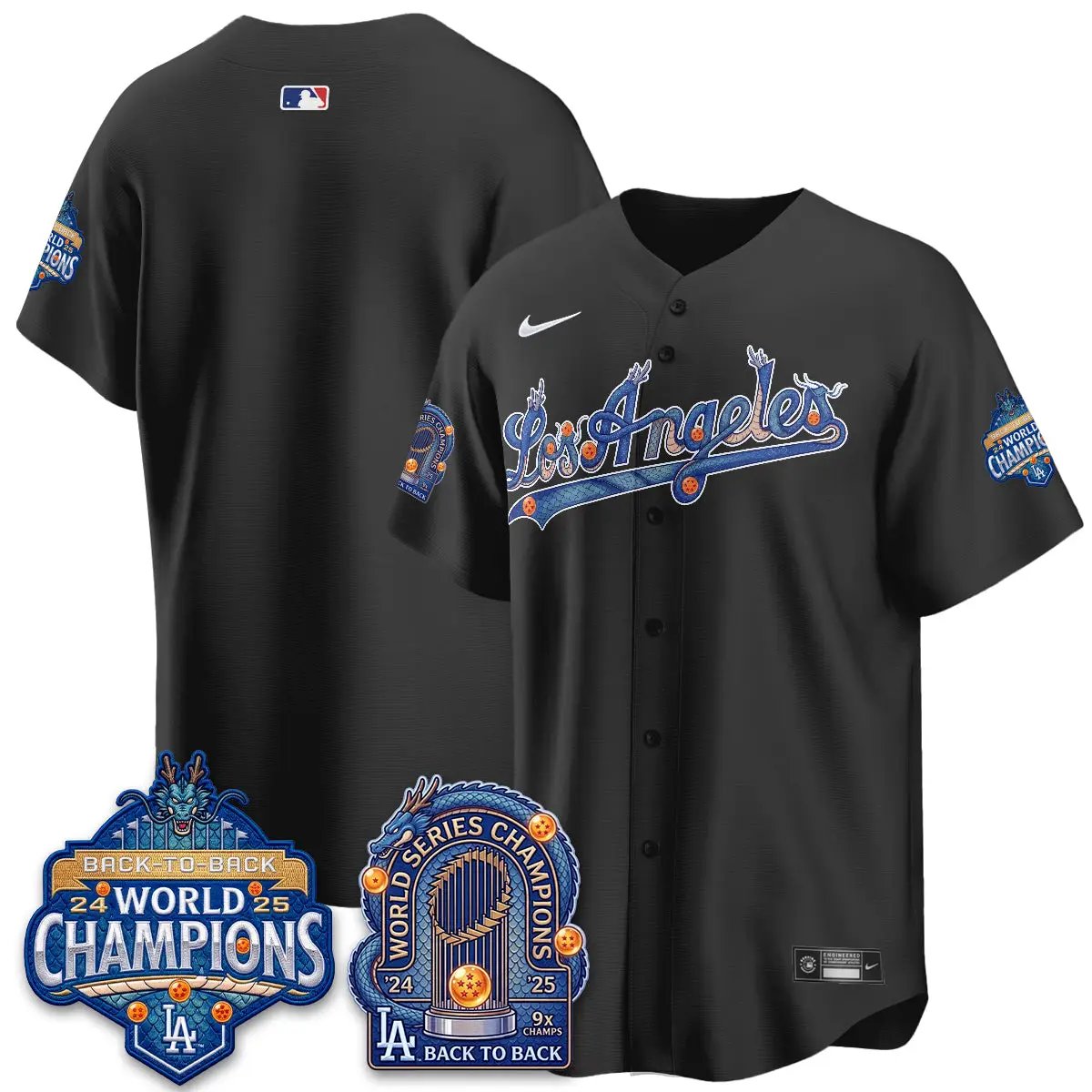 LAD x DB Night 2026 Vapor Jersey - Stitched by Los Angeles Dodgers