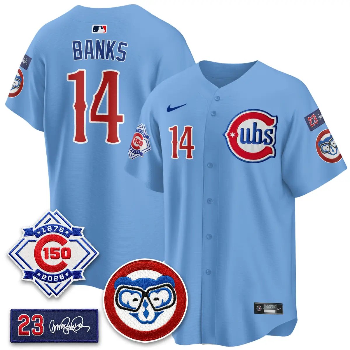 CHC 150th Anniversary Holy Cow Vapor Premier Limited Jersey - All Stitched by Chicago Cubs