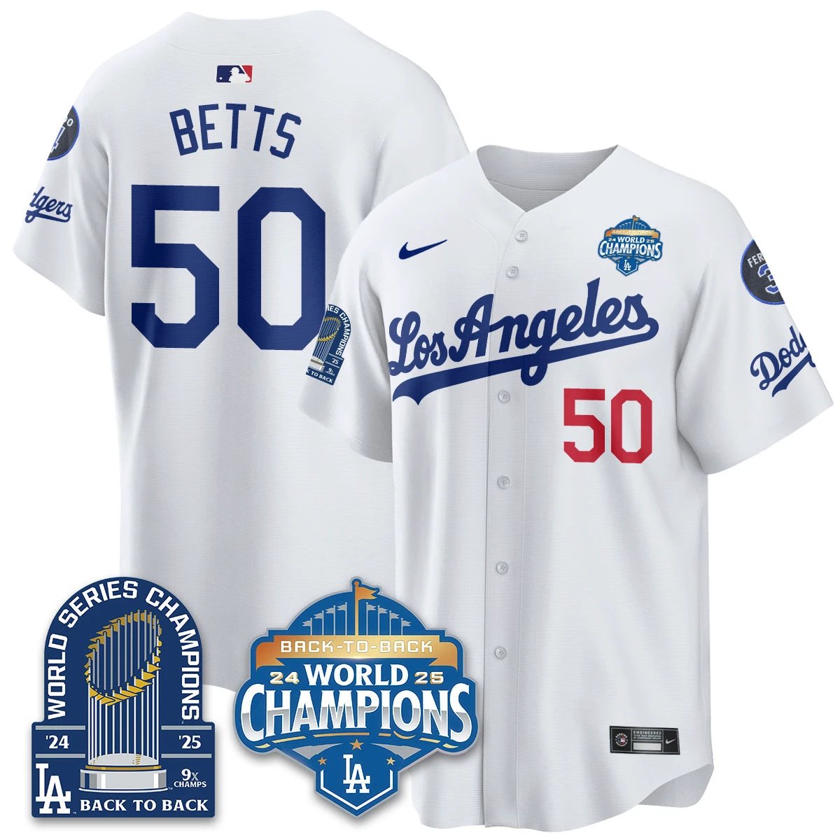LAD Alternate Vapor Limited Jersey - 9x Champs - All Stitched by Los Angeles Dodgers