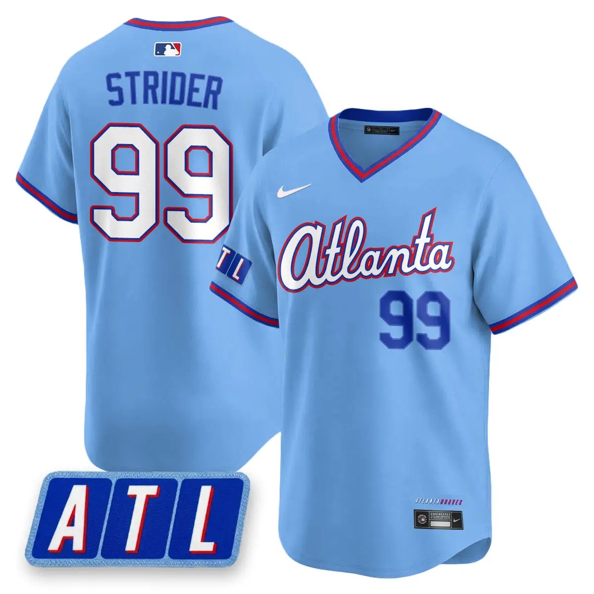 ATL 2026 City Connect Vapor Limited Jersey - All Stitched by Atlanta Braves