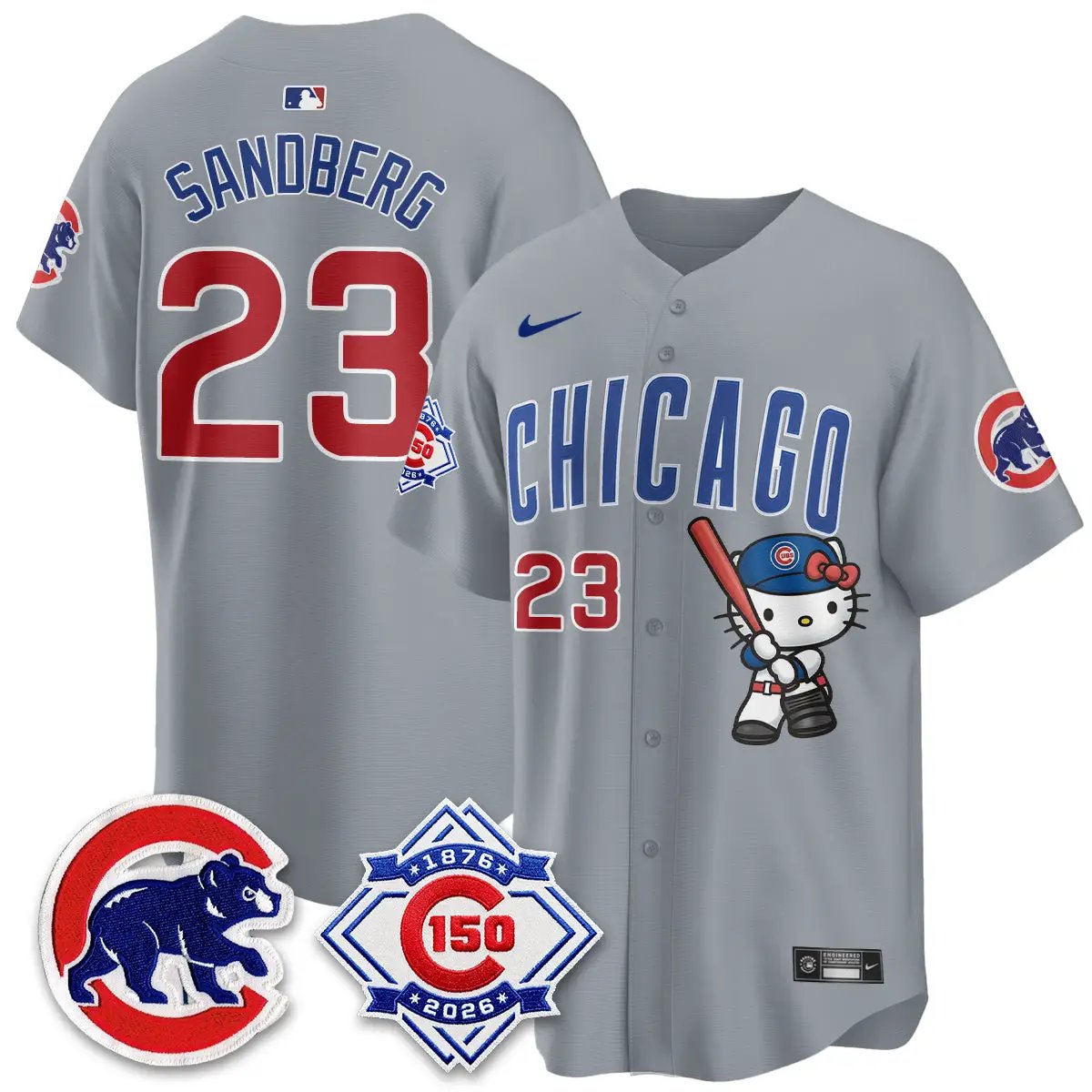 Chicago Cubs x Meow KT Vapor Premier Limited Jersey - All Stitched by Chicago Cubs