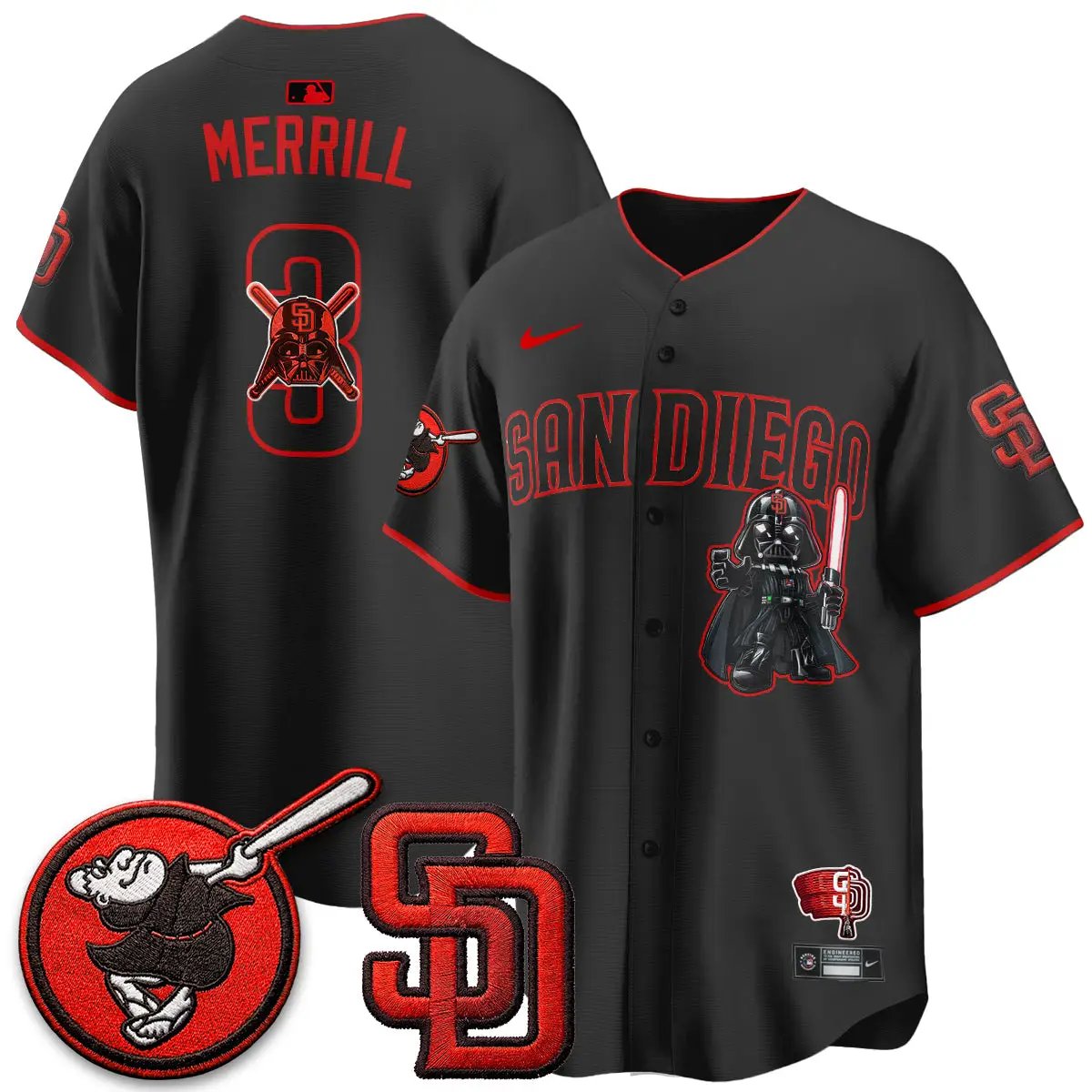San Diego Padres x SW 2026 Vapor Limited Jersey - Stitched by San Diego Padres