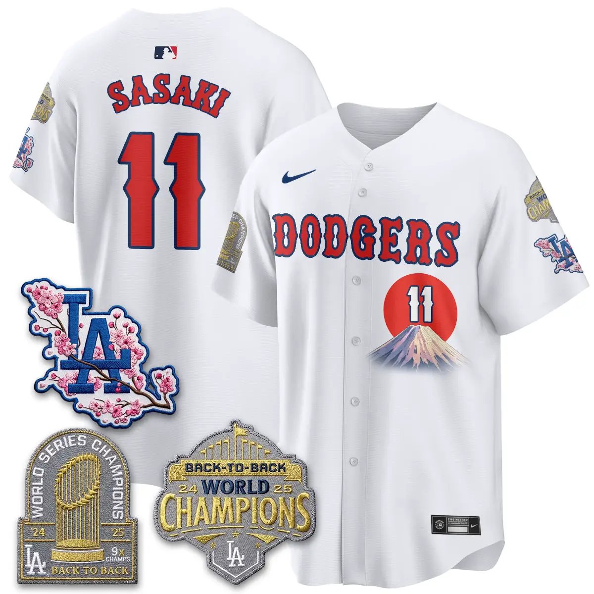 Los Angeles Dodgers Japanese Heritage Night 2026 Jersey - All Stitched V2 by Los Angeles Dodgers