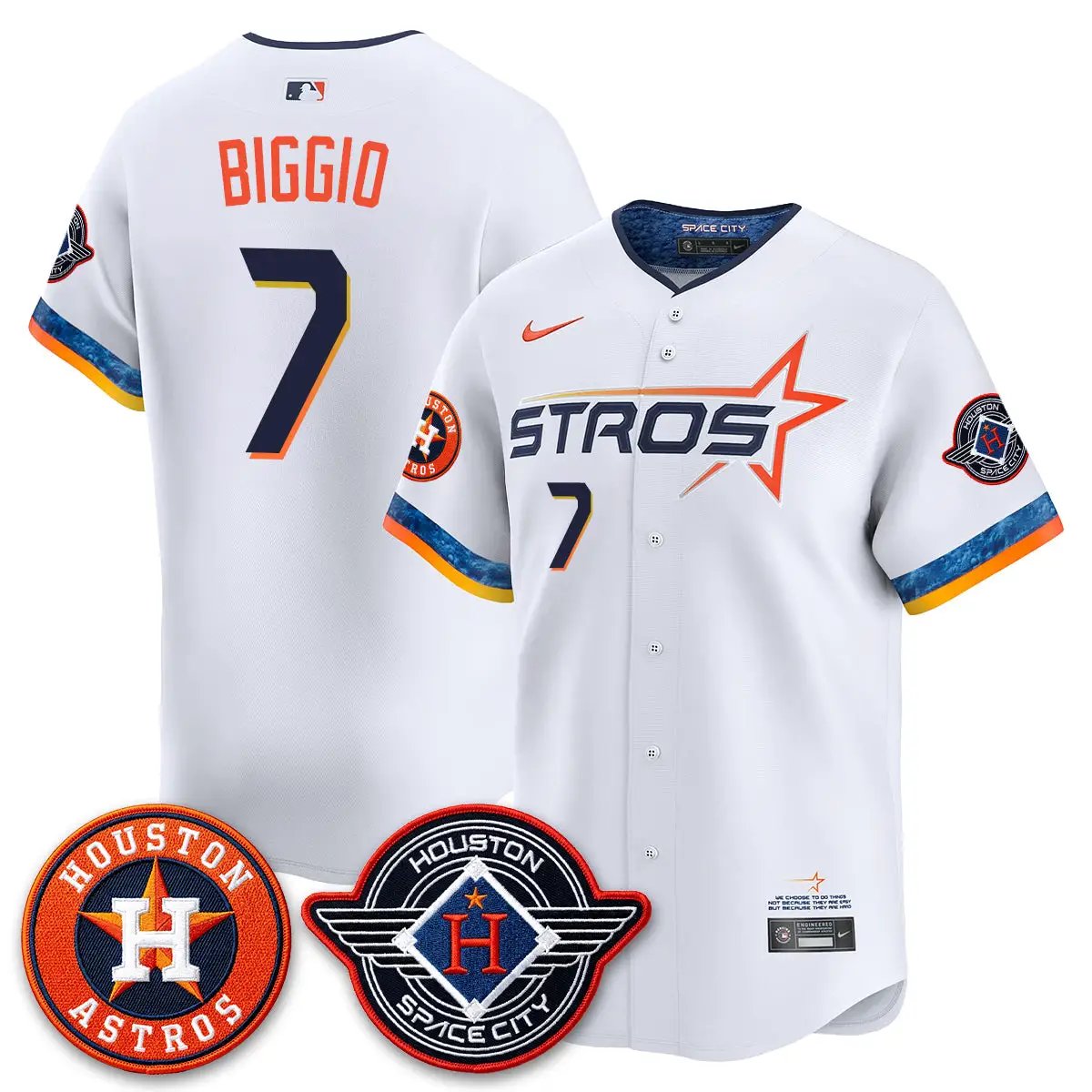 HOU 2026 Space City Vapor Limited Jersey - All Stitched by Houston Astros