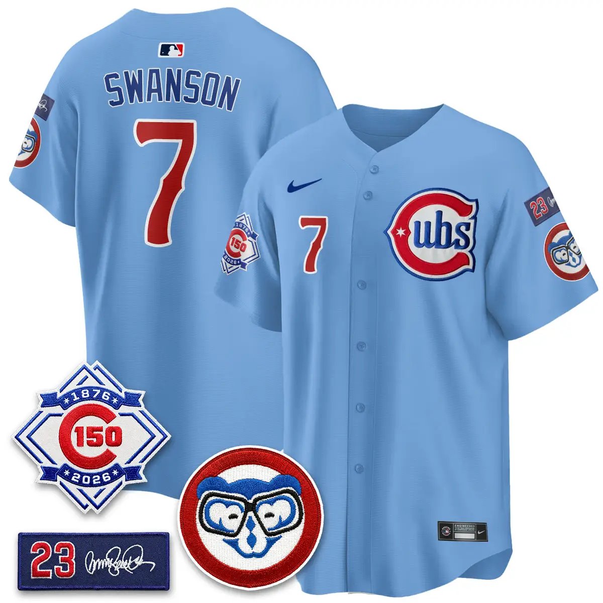 CHC 150th Anniversary Holy Cow Vapor Premier Limited Jersey - All Stitched by Chicago Cubs